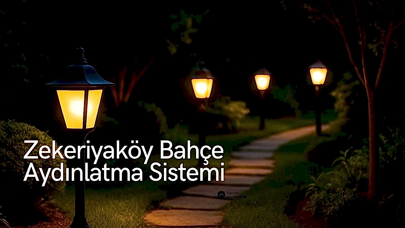 zekeriyaköy bahçe aydınlatma sistemi